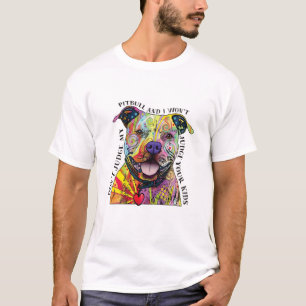 Urteile nicht meinen Pitbull Mama Vater Pitbull Lo T-Shirt