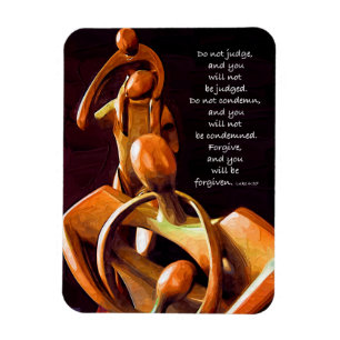 Urteile nicht über andere magnet