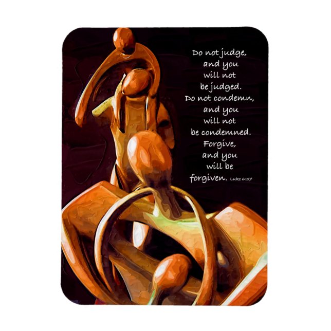 Urteile nicht über andere magnet (Vertikal)