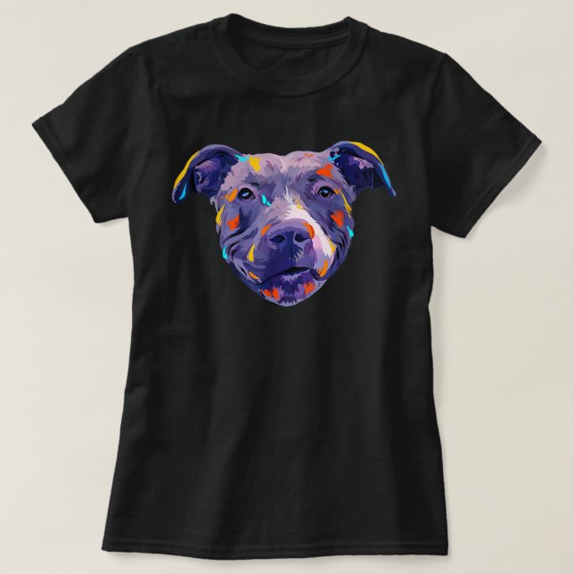 Urteile nicht über meinen Pitbull Hund, und ich ur T-Shirt (Design vorne)