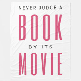 Urteile nie ein Buch nach seinem Film I Fleecedecke