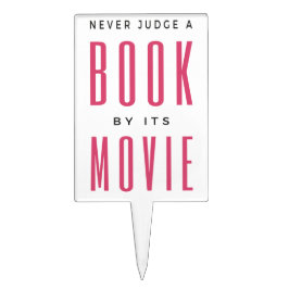 Urteile nie ein Buch nach seinem Film I Kuchenaufsatz