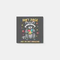 Urteilen Sie nicht, was Sie Raccoon nicht verstehe