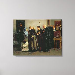 Urteilsspruch, "nicht schuldig", 1882 leinwanddruck