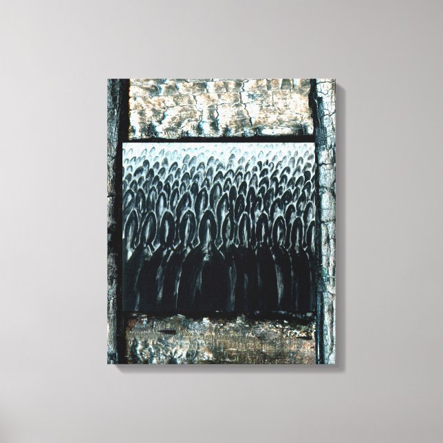 Urteilstag Leinwanddruck (Vorderseite)