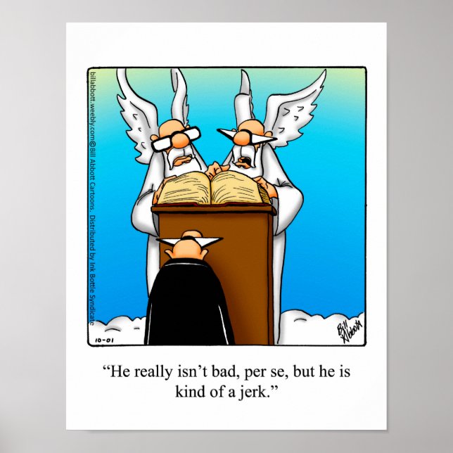 Urteilstag Spaß Poster (Vorne)