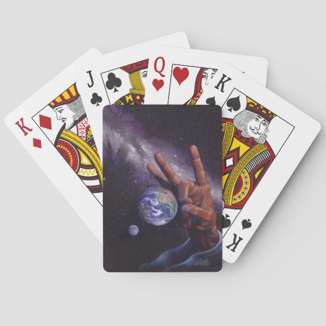 Urteilstag Spielkarten (Rückseite)