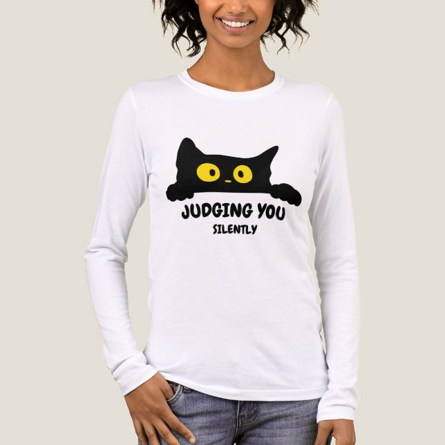Urteilsvermögen eines Spaßes Tri-Blend Shirt (Vorderseite)