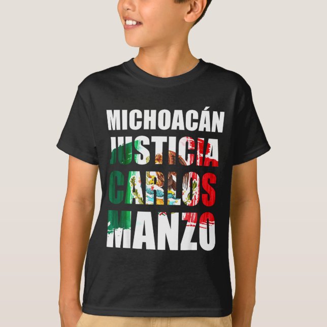 Uruapan Michoacán México, Carlos Manzo, Mexicans M T-Shirt (Vorderseite)