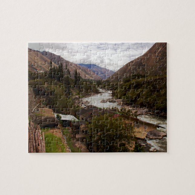 Urubamba heiliger River Valley Cusco Peru Puzzle (Horizontal)