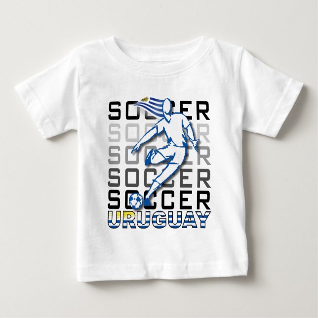 Uruguay Copa Amerika 2011 Baby T-shirt (Vorderseite)