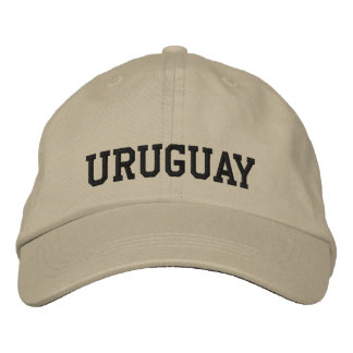 URUGUAY CUSTOM BESTICKTE BASEBALLKAPPE