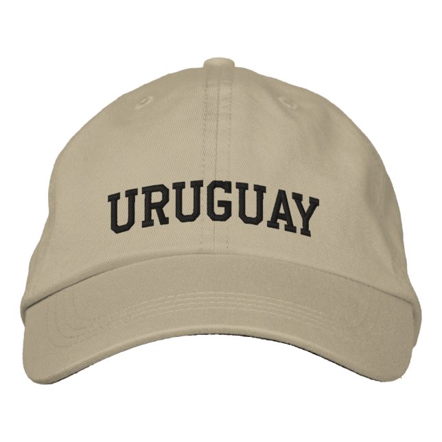 URUGUAY CUSTOM BESTICKTE BASEBALLKAPPE