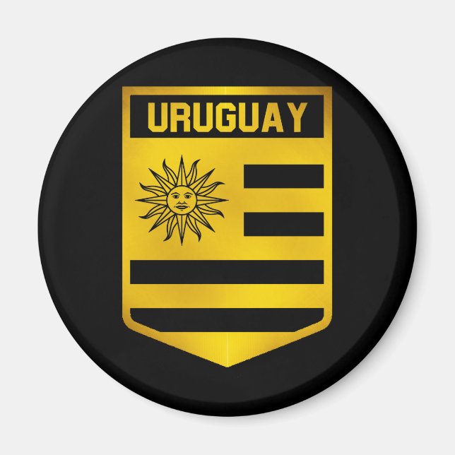 Uruguay Emblem Magnet (Vorne)