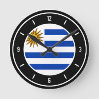 Uruguay Flag Elegant