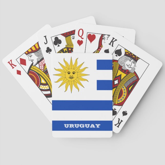 Uruguay Flag Games, Uruguay Spielkarten (Rückseite)