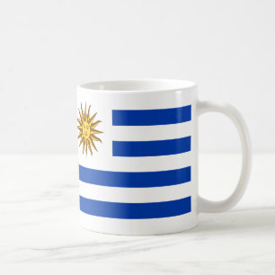 "Uruguay Flag Tasse - Helle nationale Prix-Keramik