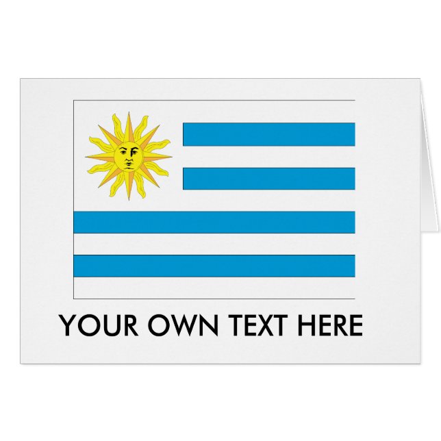 Uruguay-Flagge (Vorderseite (Horizontal))