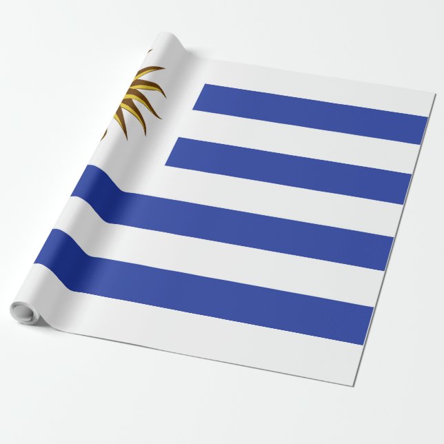 Uruguay-Flagge Geschenkpapier (Ungerollt)