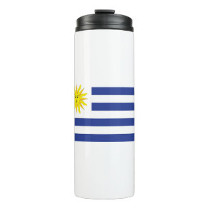 Uruguay-Flagge Thermosbecher