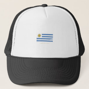 Uruguay-Flagge Truckerkappe