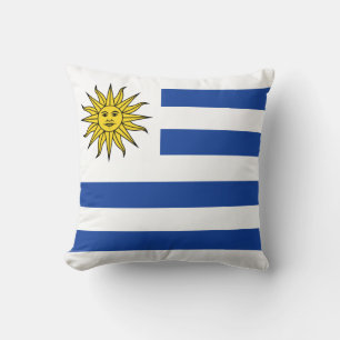 Uruguay-Flagge x Flaggenkissen Kissen