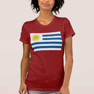 Uruguay-Flaggen-T - Shirt
