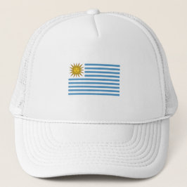 Uruguay Flaggen Weltmeisterschaft Football Trucker Truckerkappe