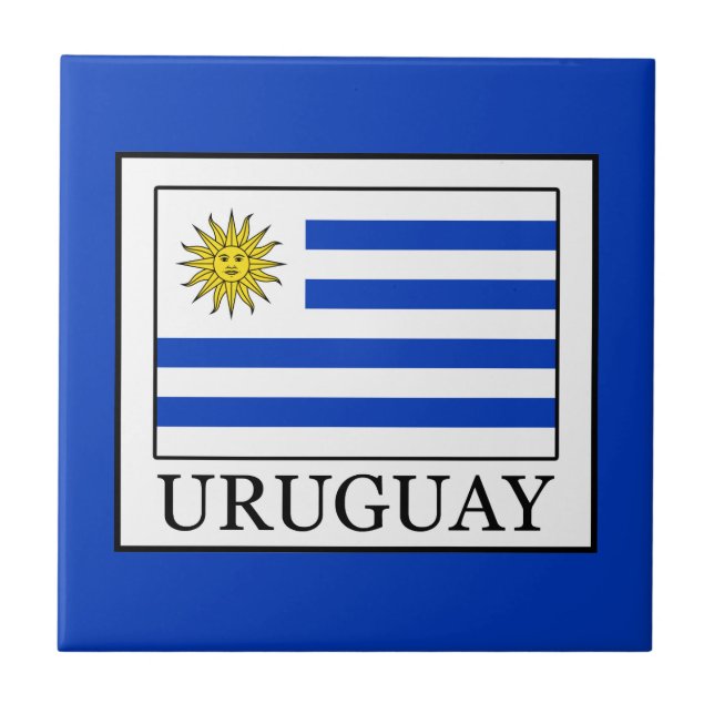 Uruguay Fliese (Vorderseite)