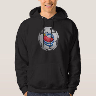 Uruguay Fußball Fan Uruguayan Flag Mouth Hoodie