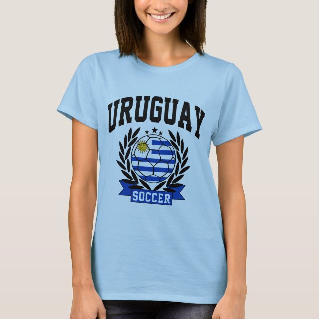Uruguay-Fußball T-Shirt (Vorderseite)