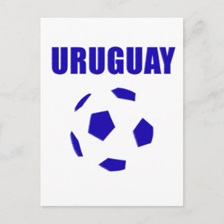 Uruguay-Futbol/futebol-T - Shirt Postkarte