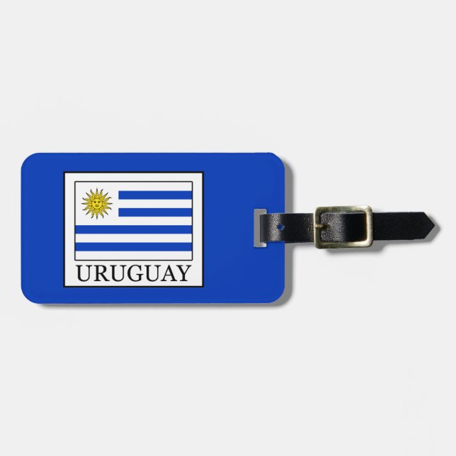 Uruguay Gepäckanhänger (Vorderseite horizontal)