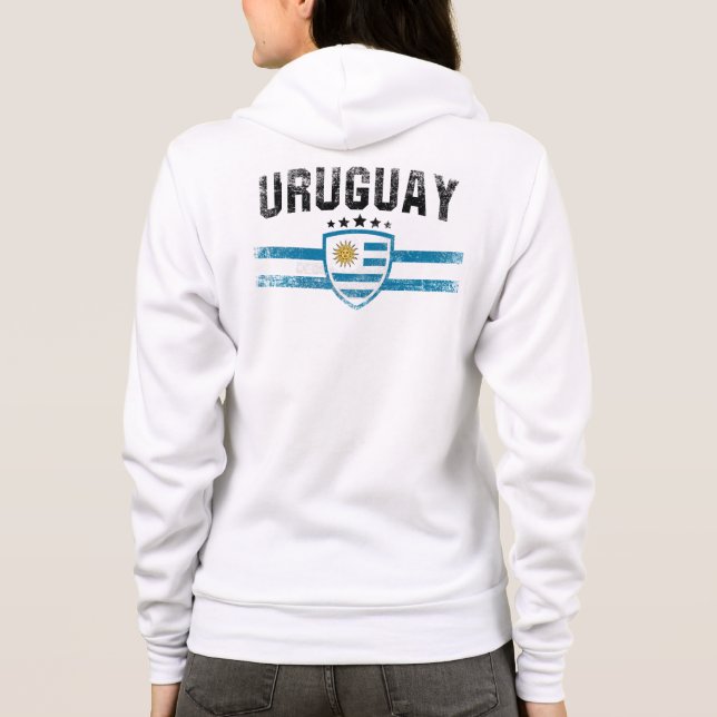 Uruguay Hoodie (Rückseite)