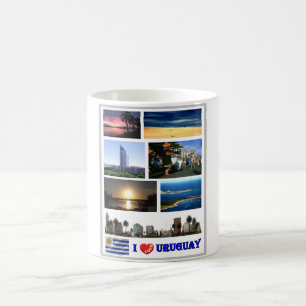 Uruguay - I Liebe - Kaffeetasse