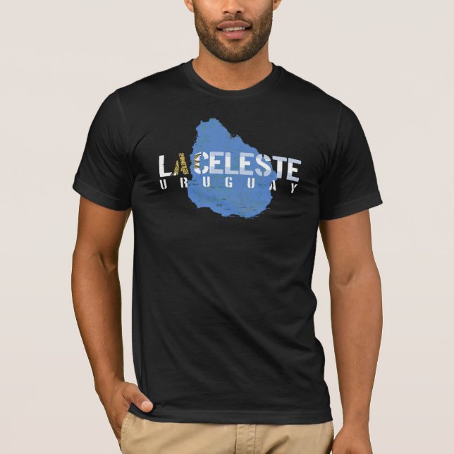Uruguay-La-Celeste-T-Shirt T-Shirt (Vorderseite)