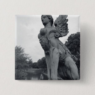 Uruguay, Montevideo, Barrio Prado, mythologisch Button