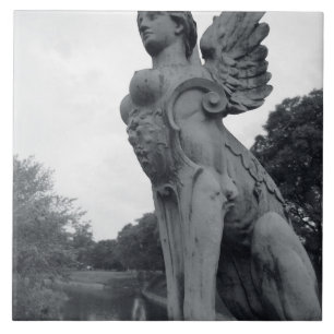 Uruguay, Montevideo, Barrio Prado, mythologisch Fliese