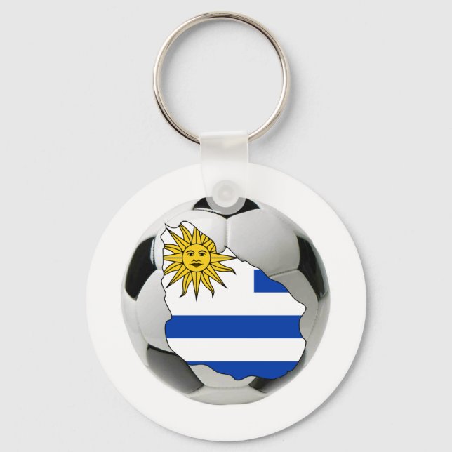 Uruguay-Nationalmannschaft Schlüsselanhänger (Vorderseite)