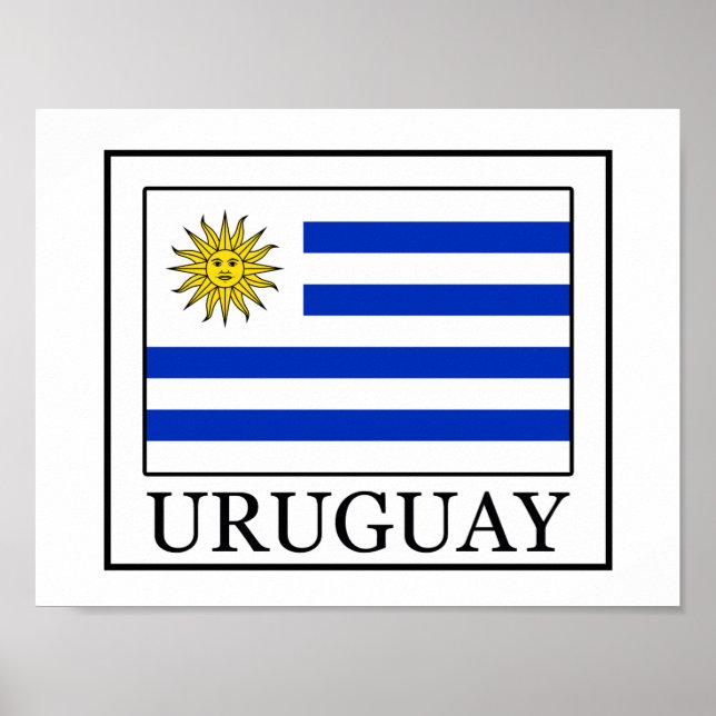 Uruguay Poster (Vorne)