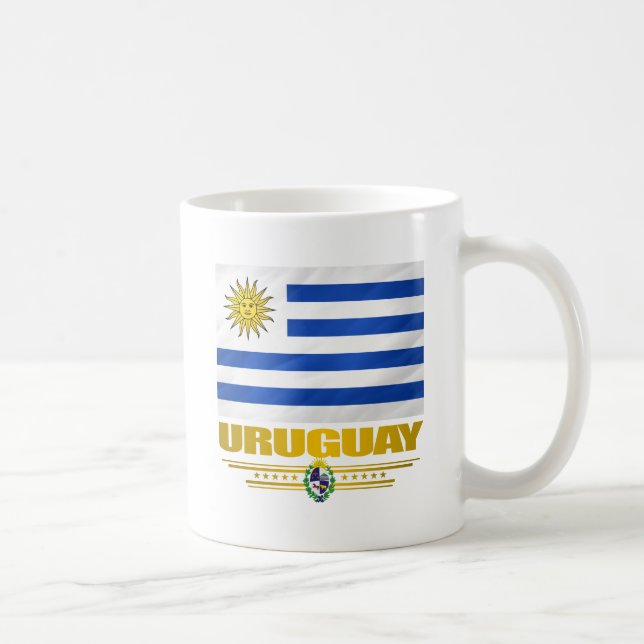 ‚Uruguay Pride‘ Kaffeetasse (Rechts)