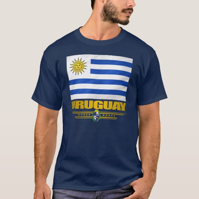 "Uruguay Pride"-Shirts T-Shirt (Vorderseite)