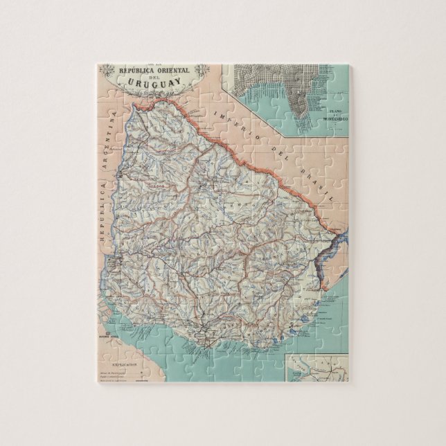 Uruguay Puzzle (Vertikal)