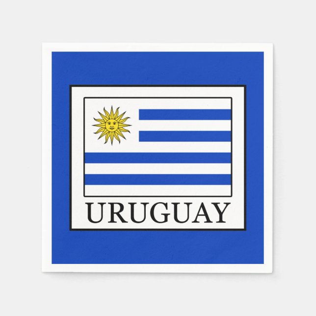 Uruguay Serviette (Vorderseite)