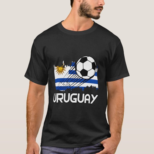 Uruguay Soccer T-Shirt (Vorderseite)