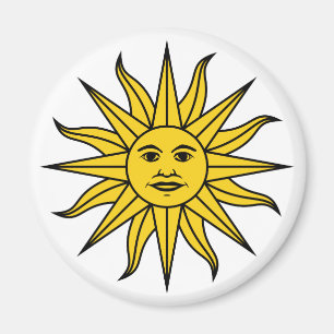 Uruguay Sol de Mayo Magnet