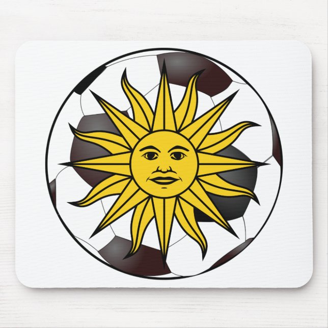 Uruguay "Sol de Mayo" Mousepad (Vorne)