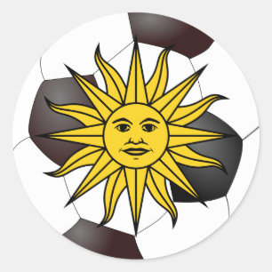 Uruguay "Sol de Mayo" Runder Aufkleber
