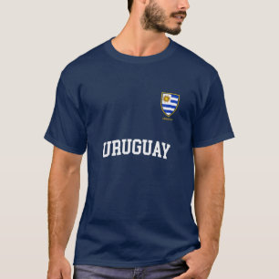 Uruguay Team Sports Fußball Uruguayische Flagge Je T-Shirt