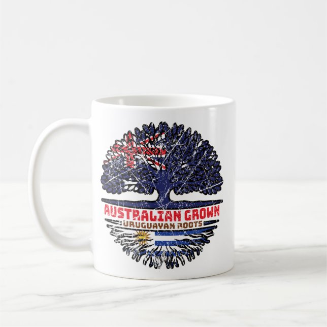 Uruguay Uruguayan Australian Australia Tree Roots Kaffeetasse (Links)